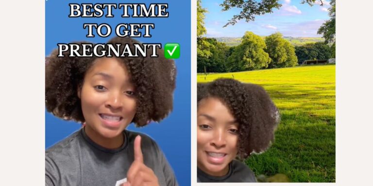 Viral TikTok on best time of year to get pregnant