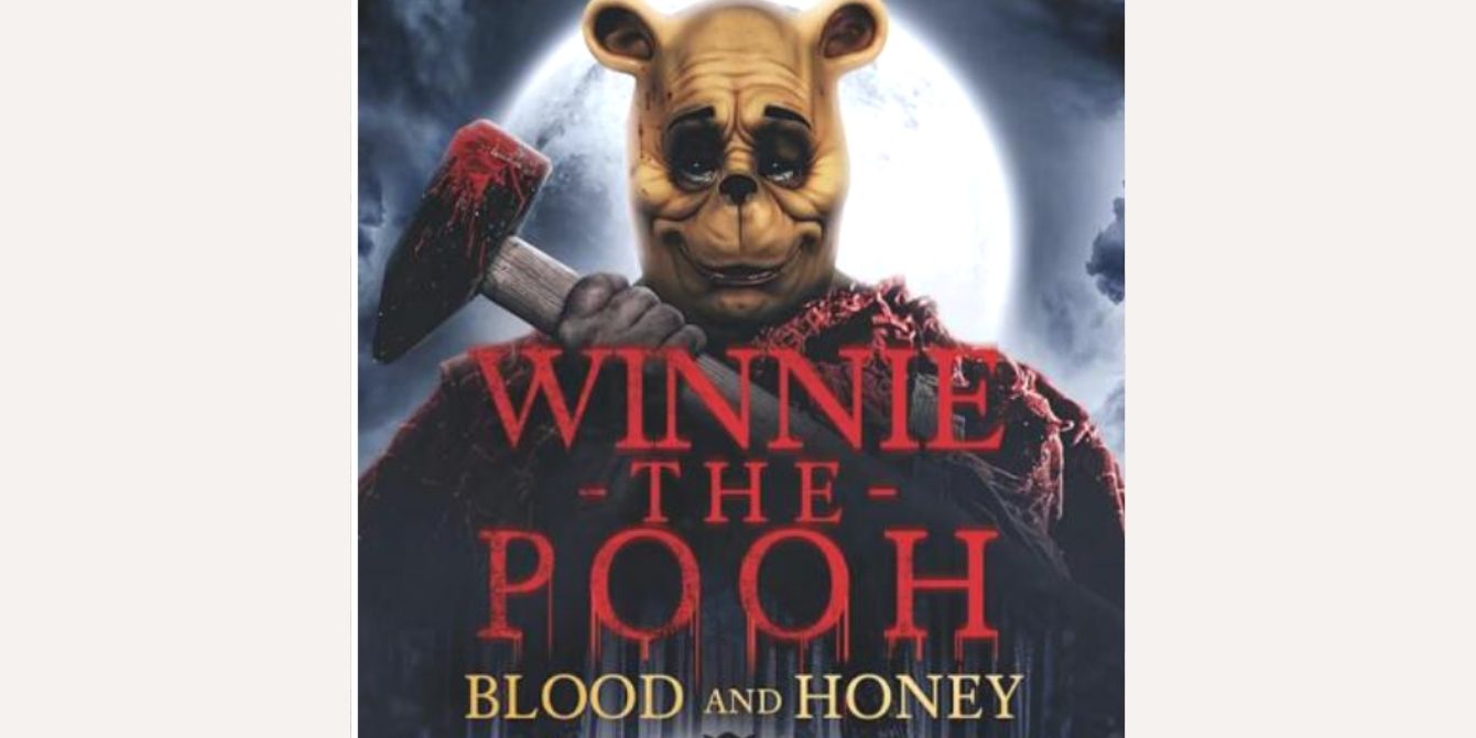 Winnie the Pooh scary film poster