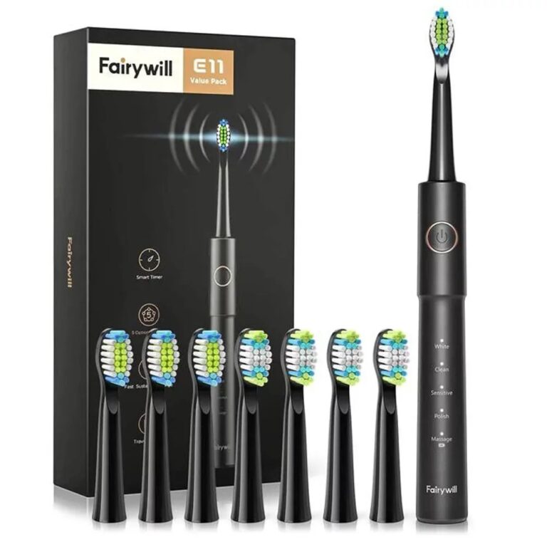 Fairywill E11 Sonic Electric Toothbrush with 5 Modes for Adults Black c3e1194c 15c9 4b15 975a 9bcb44d62201.c5c4f8a0ea4911d2b0a99d9d1862e2a3 Motherly