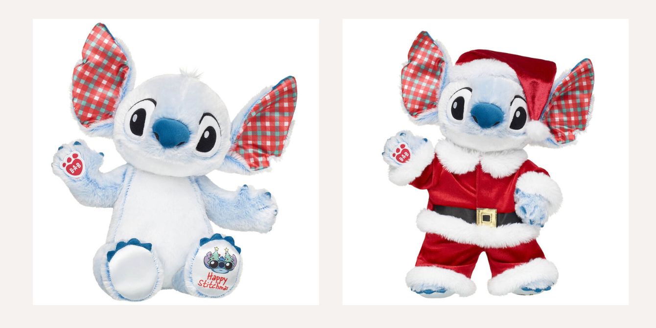 Build-A-Bear New Holiday Stitch Bear is a NEED - Motherly