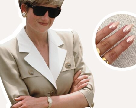 princess diana manicure chrome nails Motherly