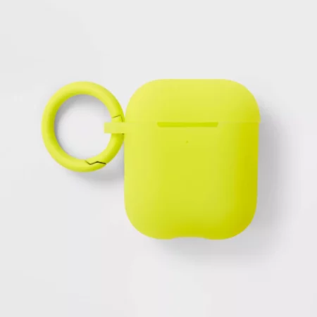 Heyday Apple AirPods Gen 1:2 Silicone Case with Clip