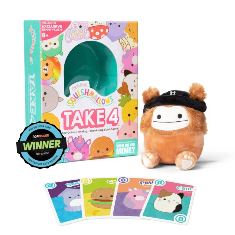 Squishmallows Take4 Card Game