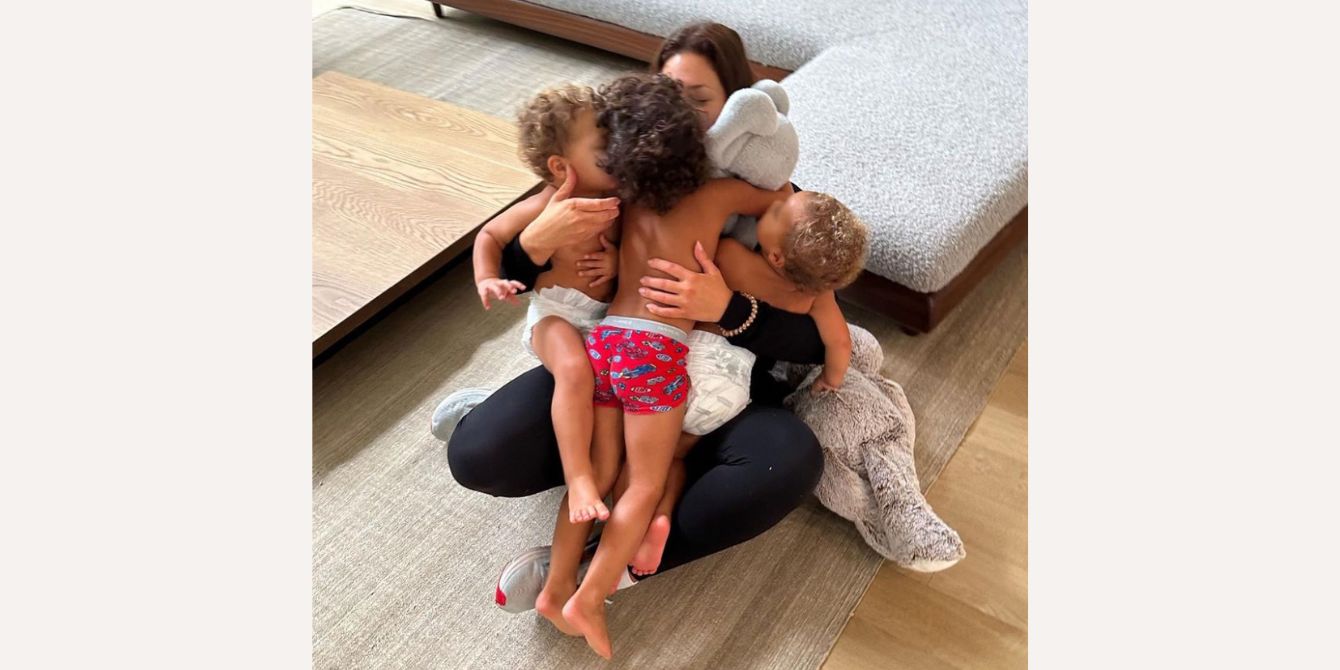 Ashley Graham Accurately Describes Life with 3 Kids Under Age 3