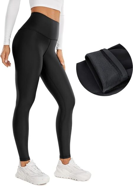Beat the freezing temperatures: These $28 fleece-lined leggings are  'amazingly flattering