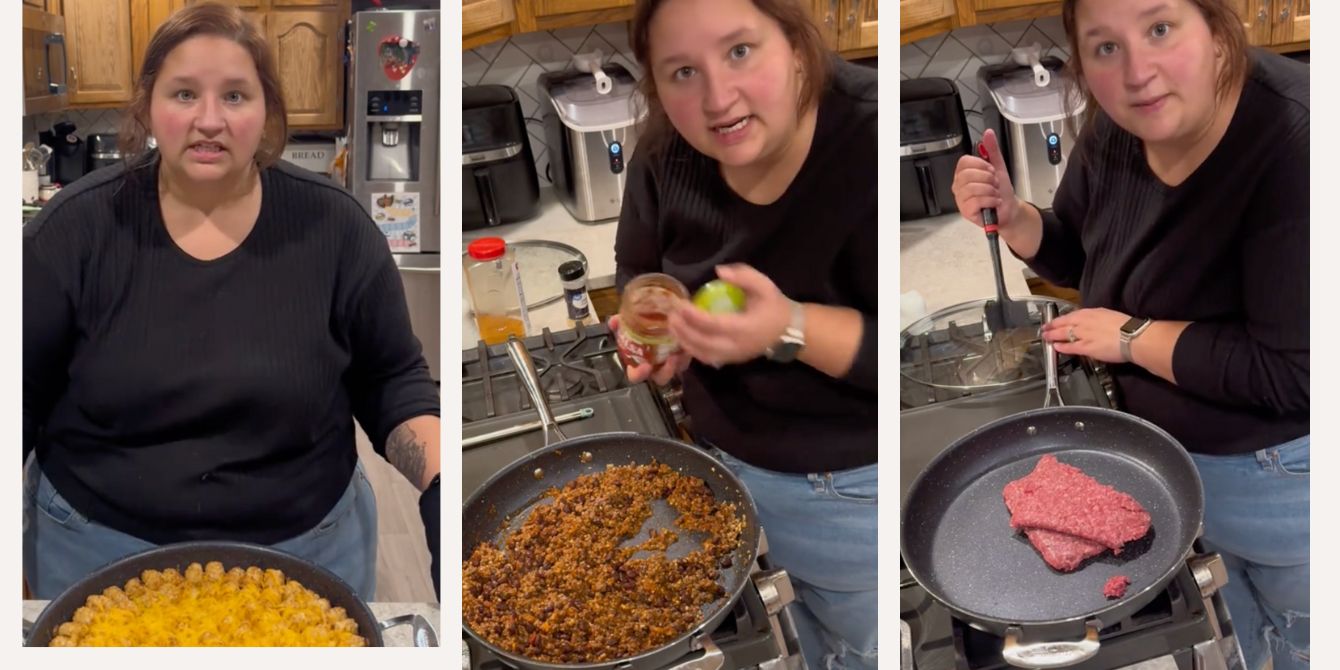 Mom's 'Aggressive Cooking' TikTok Video Goes Viral - Motherly