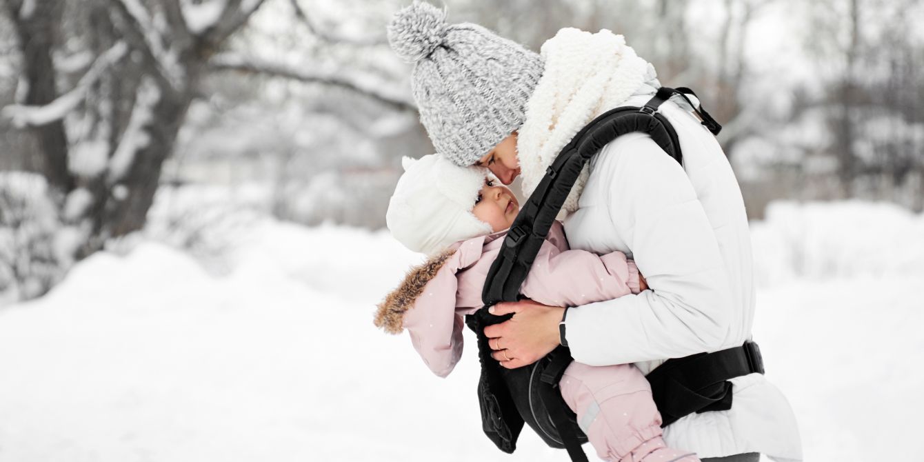 MAMA Before & After Babywearing Puffer Coat - Beige - Ladies