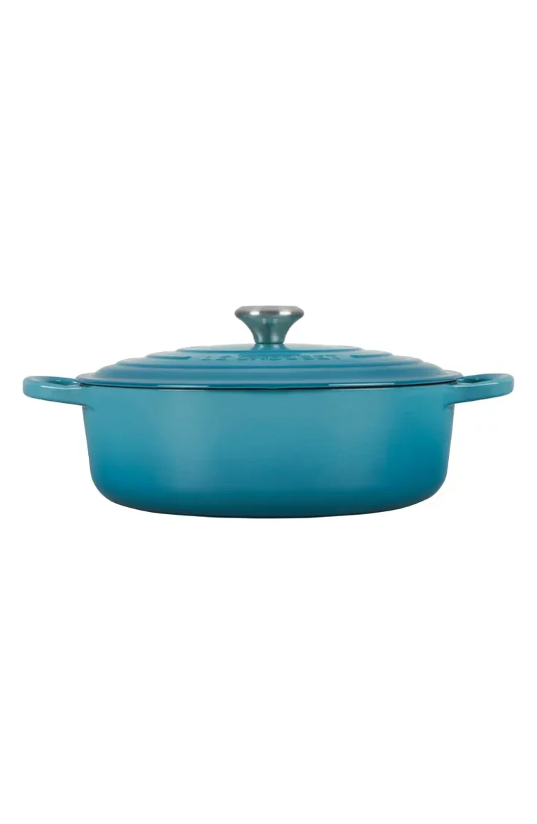 Le Creuset Signature 6 3:4-Quart Round Wide French:Dutch Oven