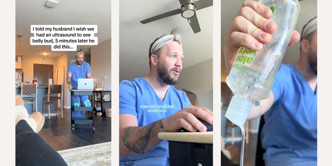 Husband's Hilarious Impression Of An Ultrasound Tech Will Make You LOL ...