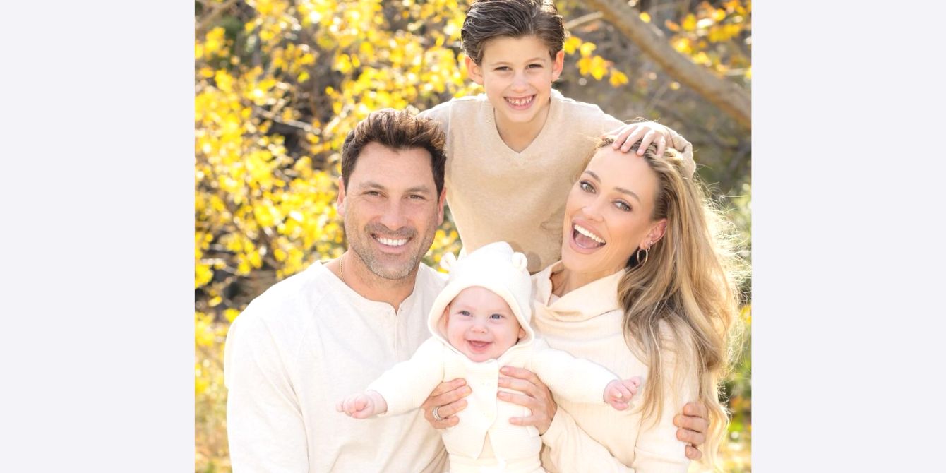 Peta Murgatroyd and Maks Chmerovsky family