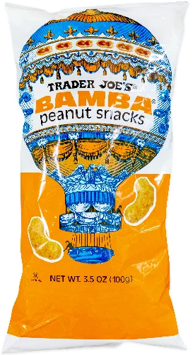 trader joes gluten-free snacks Bamba peanut snacks