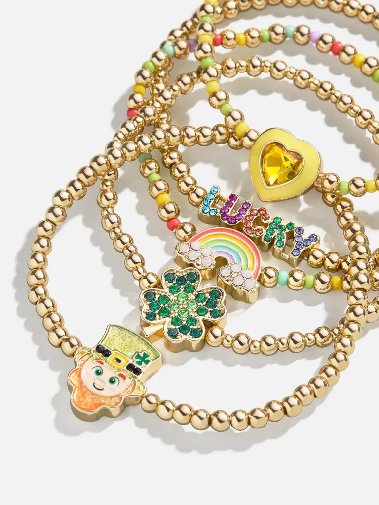 Baublebar Kids' Luck of the Irish Pisa Bracelet Set