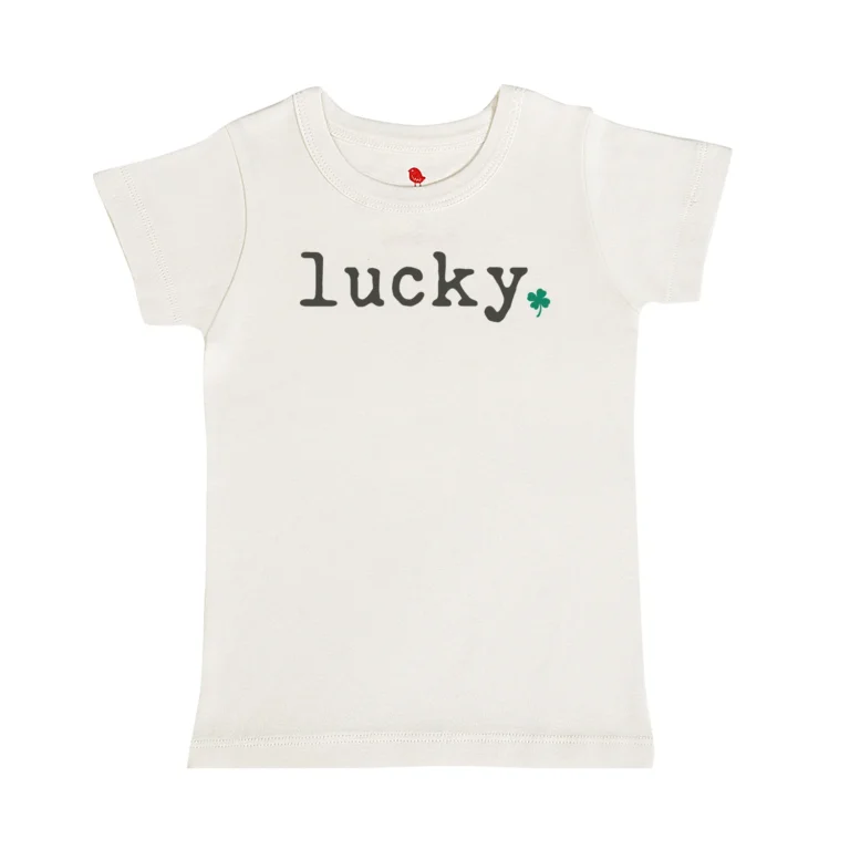 Finn and Emma Lucky Graphic Tee