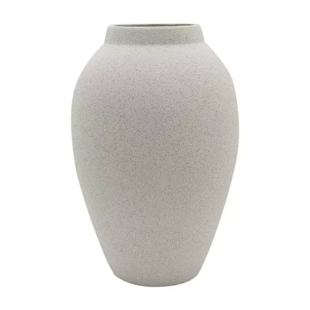 Sonoma Goods for Life Large ROund Neutral Speckled Vase