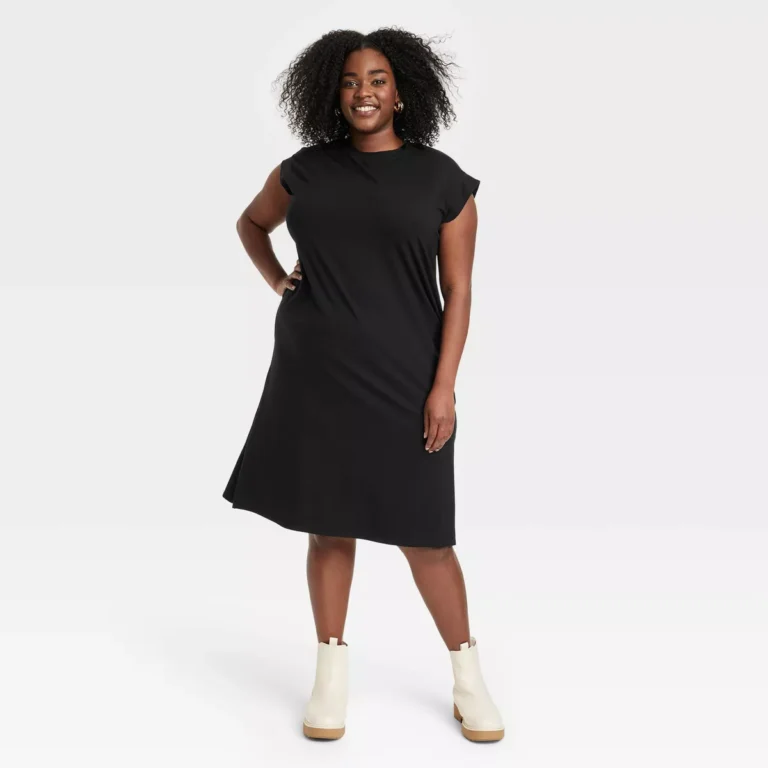 A New Day Short Sleeve Midi Shirtdress