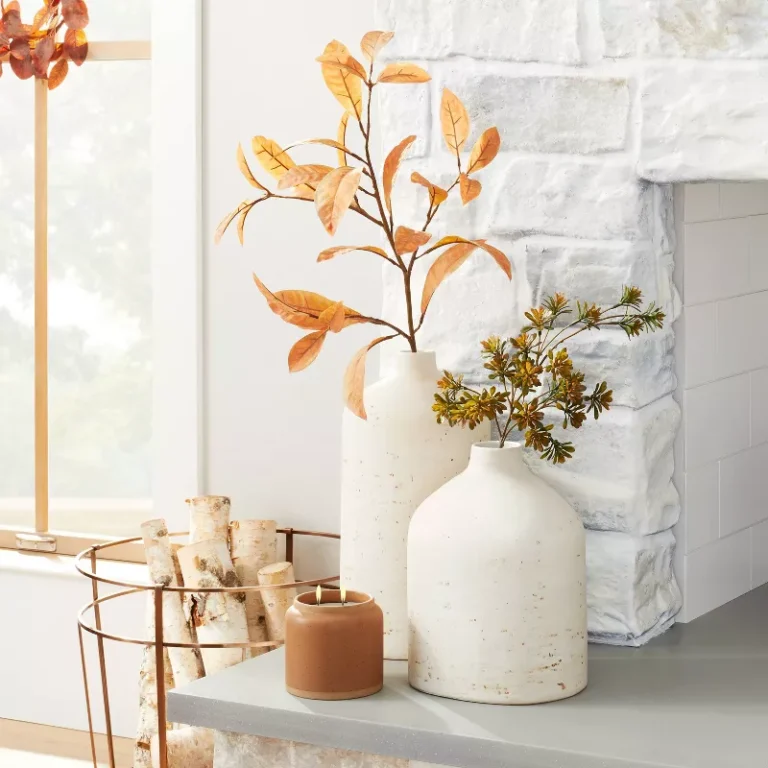 Hearth & Hand with Magnolia Distressed Ceramic Vase