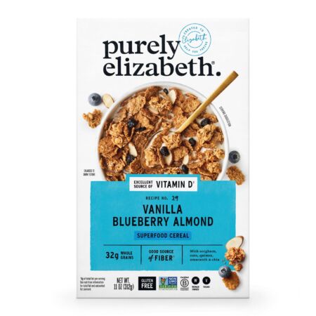 8. Purely Elizabeth Vanilla Blueberry Almond Cereal Motherly