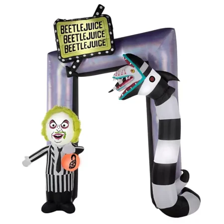 Gemmy Industries 10.5' Airblown Inflatable Beetlejuice Archway