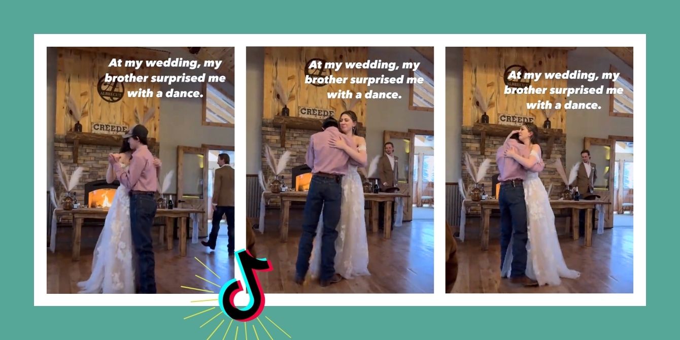 This brother-sister wedding dance shows that sibling bonds last forever