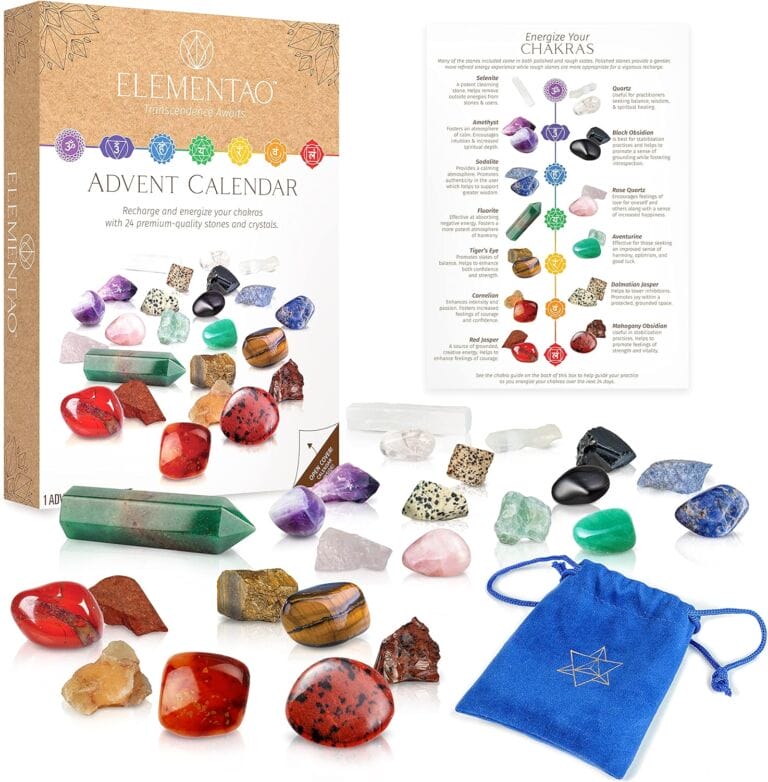 Elementao Crystals and Healing Stones Advent Calendar