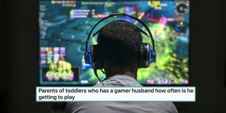 Reddit mom asks about gamer husband and co-parent