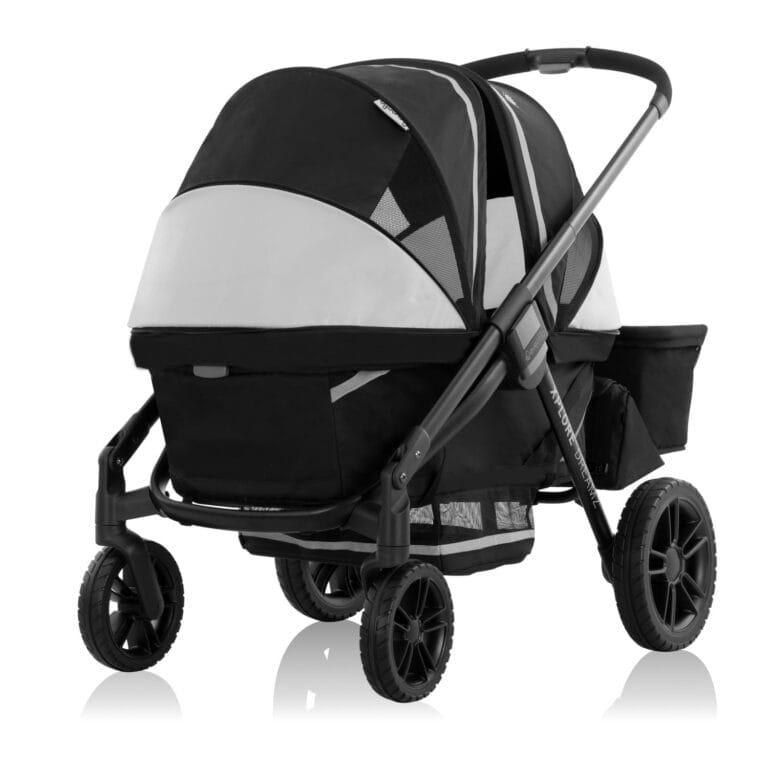 Evenflo Pivot Xplore Dreamz All-Terrain Stroller Wagon with Bassinet Insert