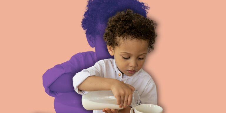 boy drinking milk Motherly