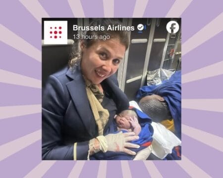 Brussels Airlines - Baby born on flight