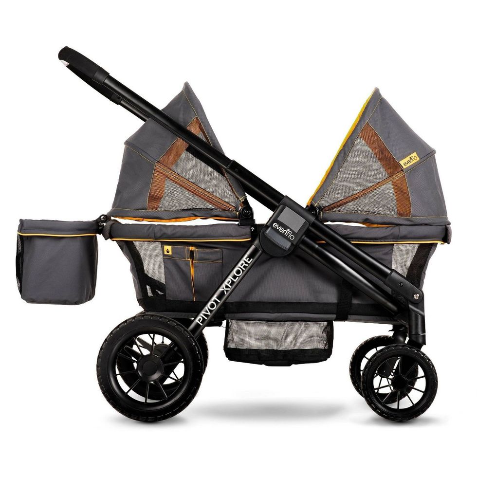 Evenflo Pivot Xplore All-Terrain Double Stroller Wagon