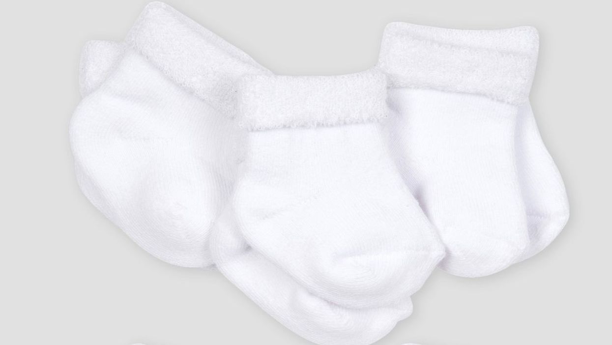 Gerber Baby 6-Pack Organic Wiggle Proof Socks