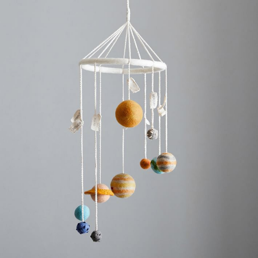 6 stylish mobiles that will complete your babys nursery 4 Motherly