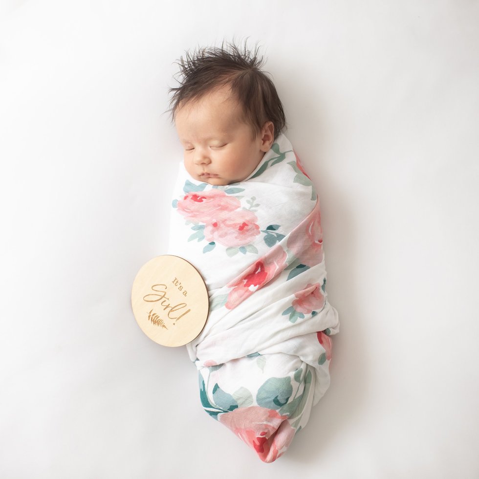 Bebe au Lait single swaddle blanket