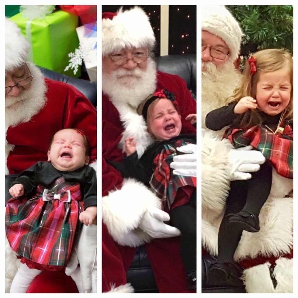 best kids and santa pictures 8 Motherly