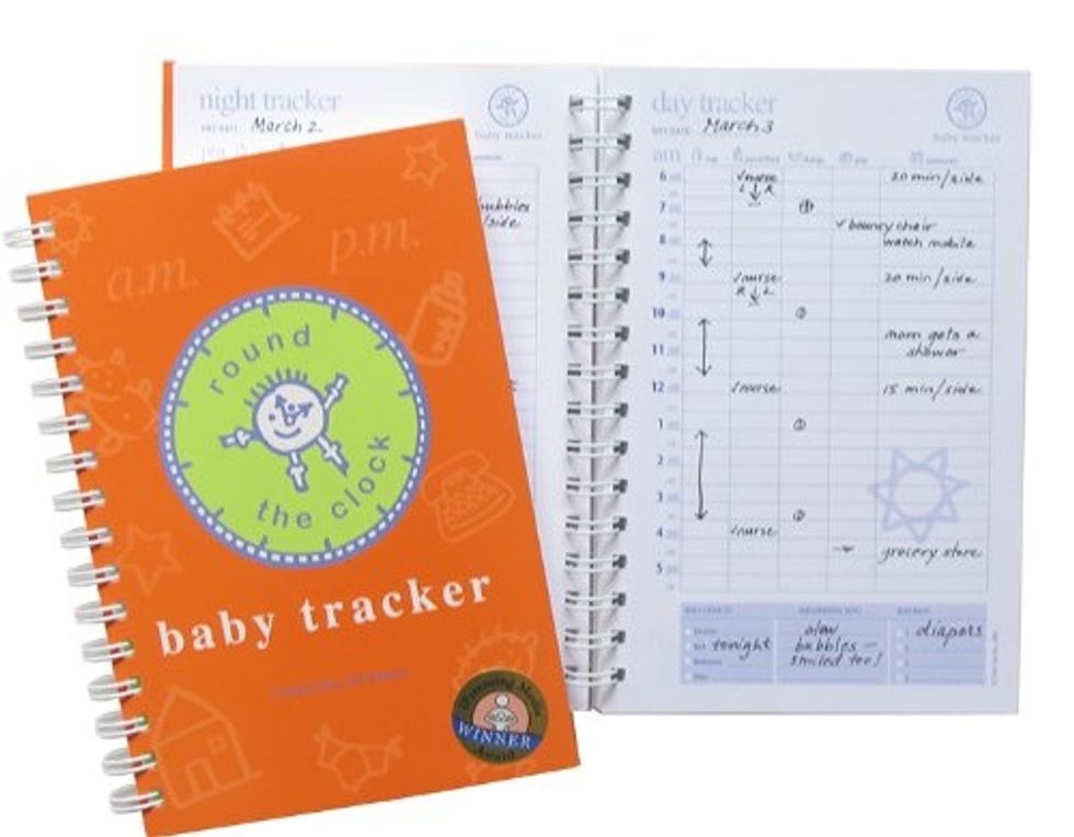 Baby Tracker for Newborns - Round-The-Clock Night and Day Schedule Log Book,