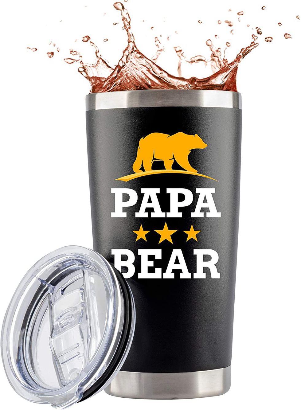 Papa Bear 20 oz Tumbler Gift Set — 365FURY