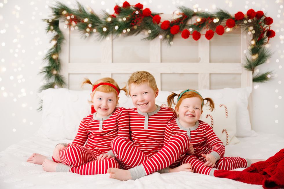 24 matching PJs giving us major holiday inspo