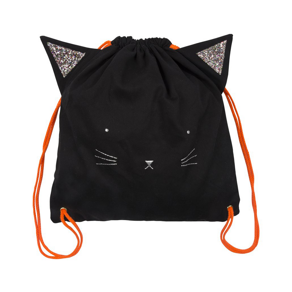 Meri Meri black cat backpack