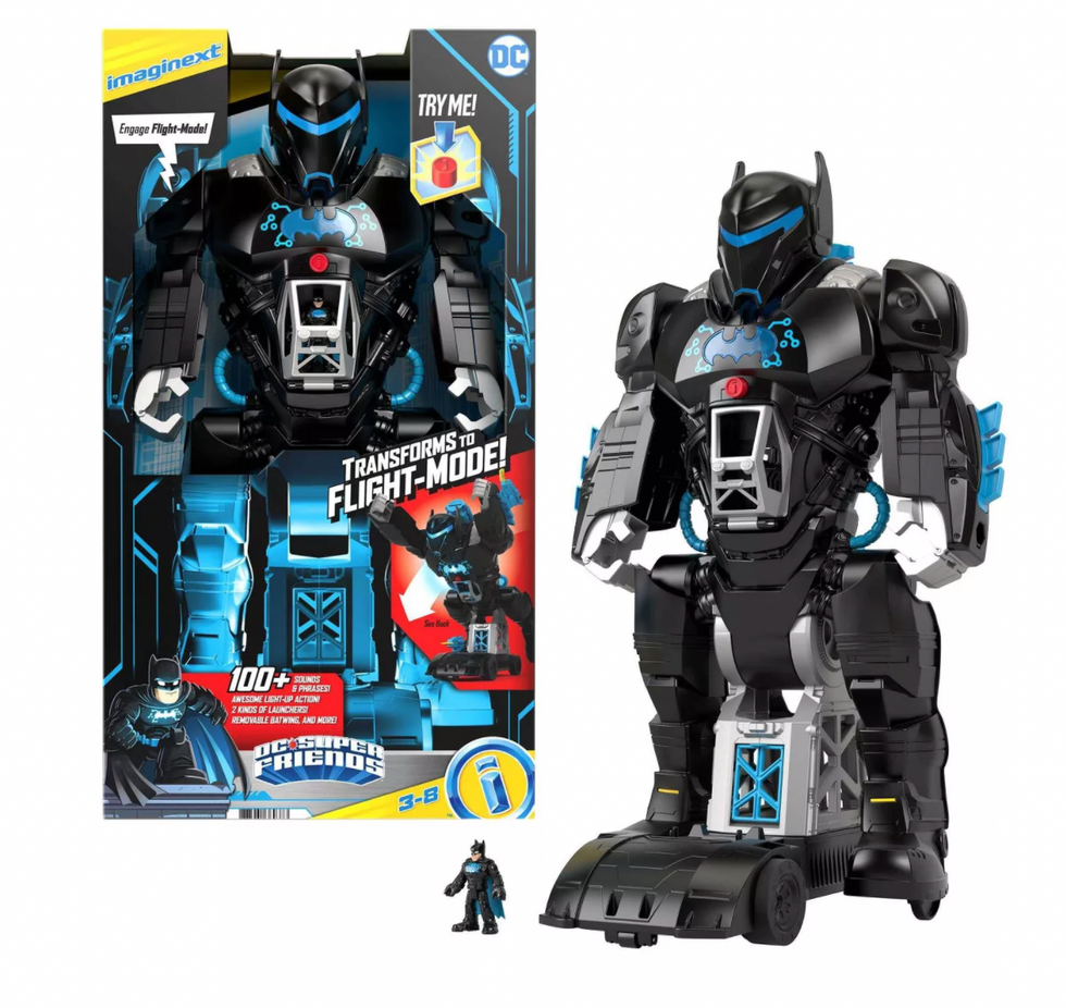 Imaginext DC Super Friends Transforming Bat-Tech Batbot