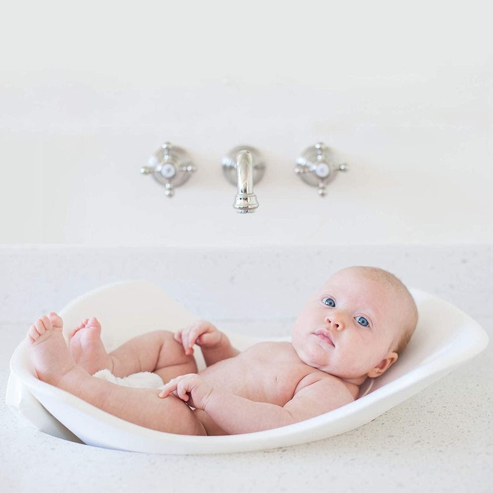 Foldable Baby Bath Tub Newborn Safety Collapsible Portable Infant Shower  Bathtub