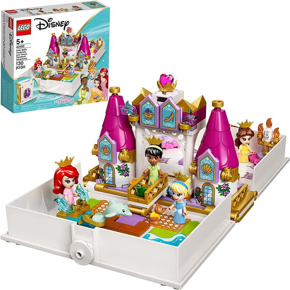 LEGO Disney Ariel, Belle, Cinderella and Tianau2019s Storybook Adventures