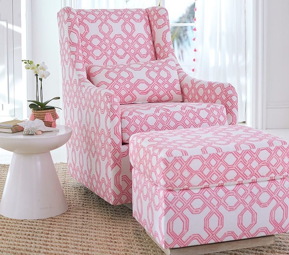 pottery barn lilly pulitzer chair