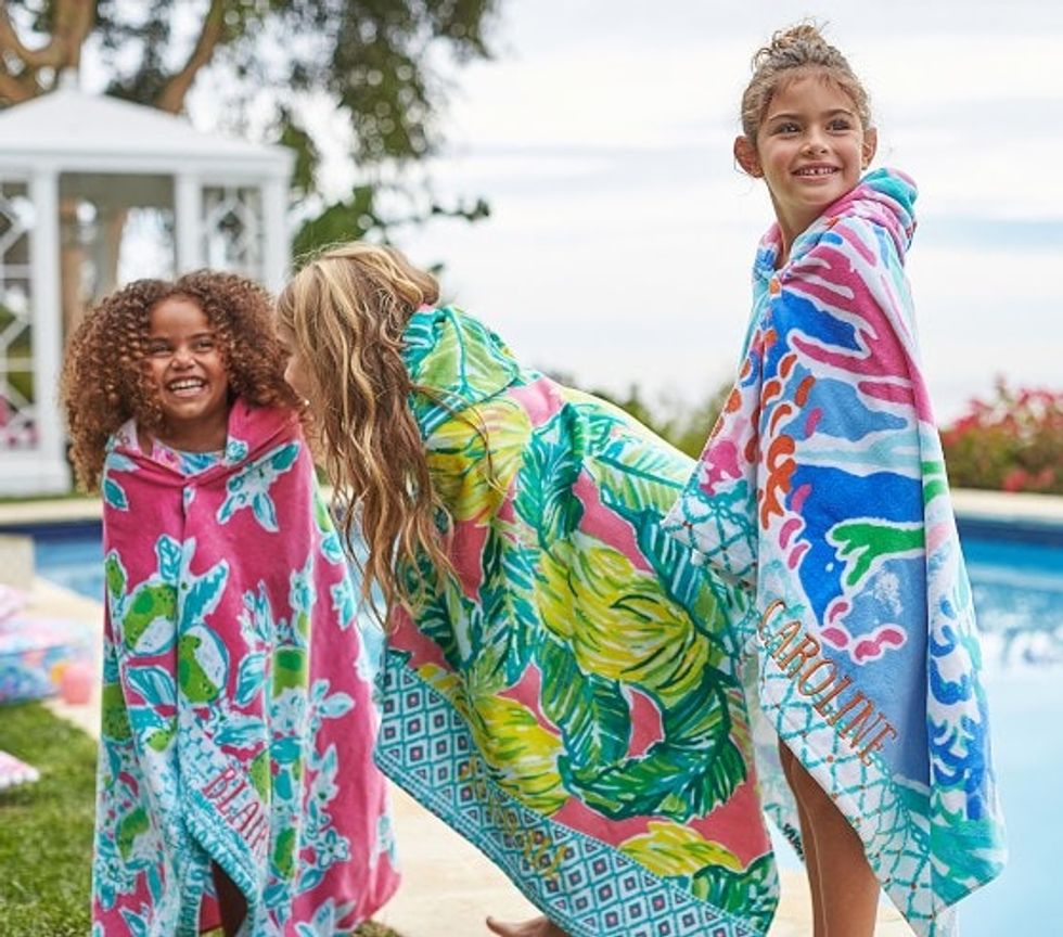 Lilly Pulitzer Let's Cha Cha Beach Blue For Lee Jofa